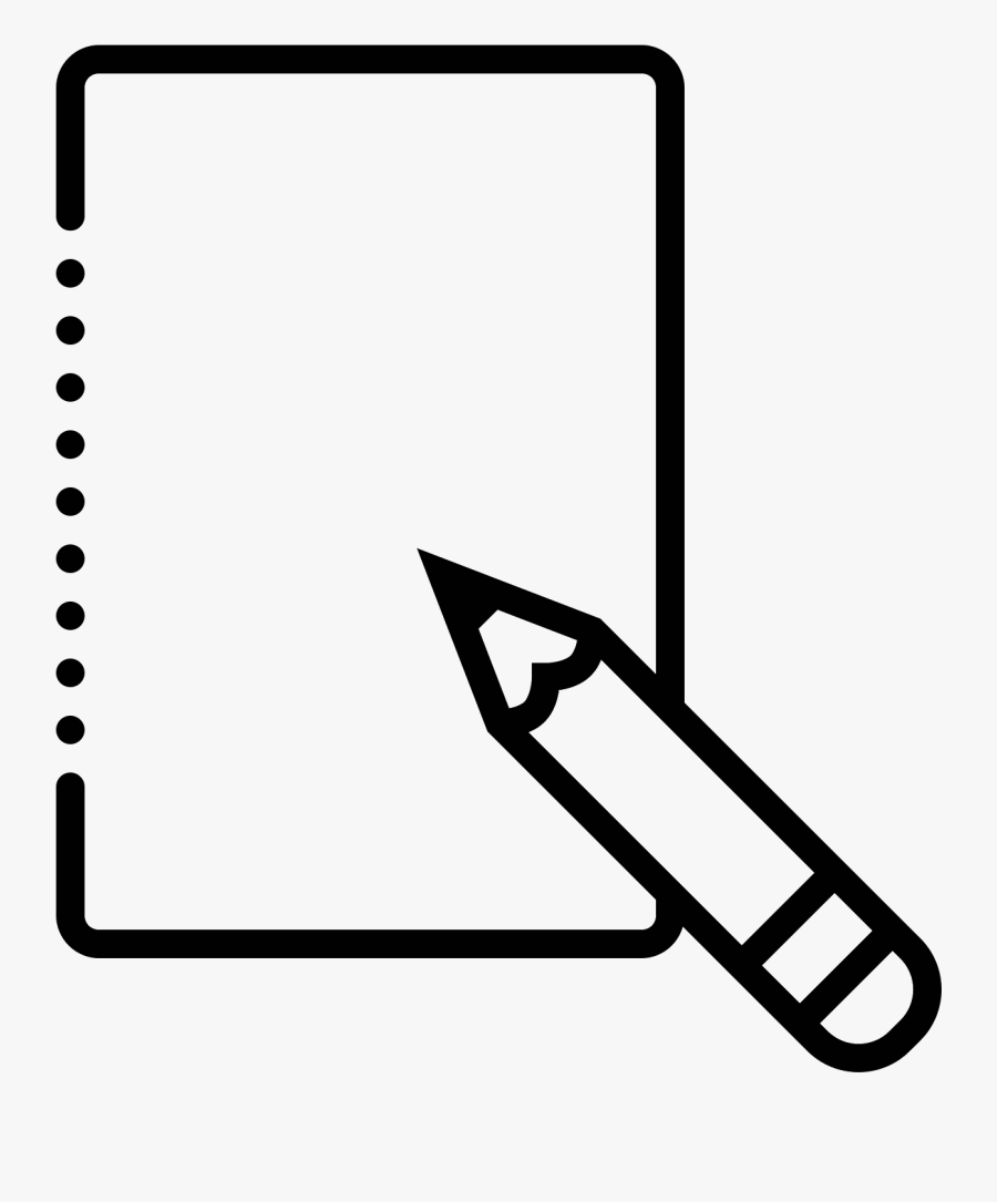 It"s The Image Of A Piece Of Paper, With A Writing - Img Edit Icon Png, Transparent Clipart
