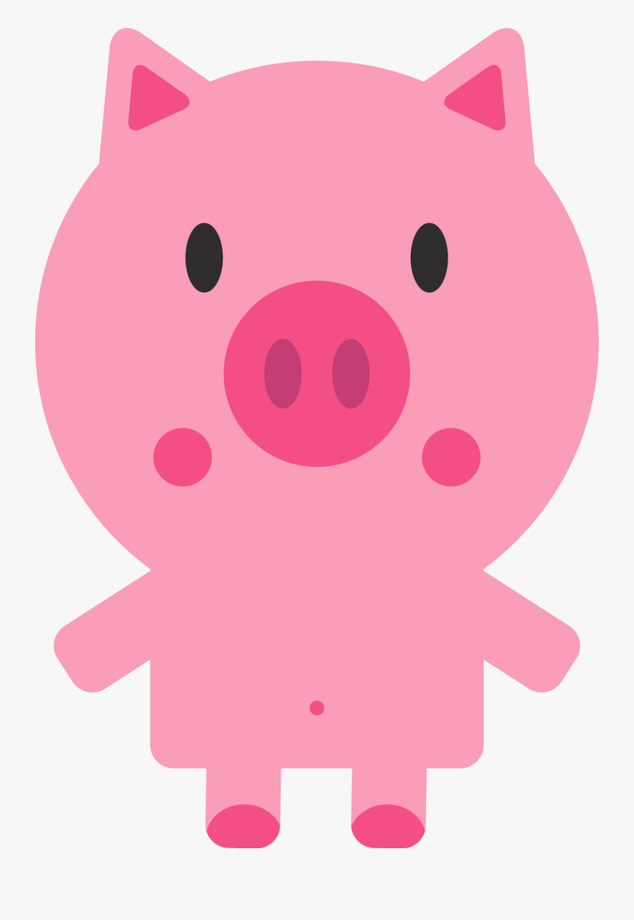Fazenda - Domestic Pig, Transparent Clipart