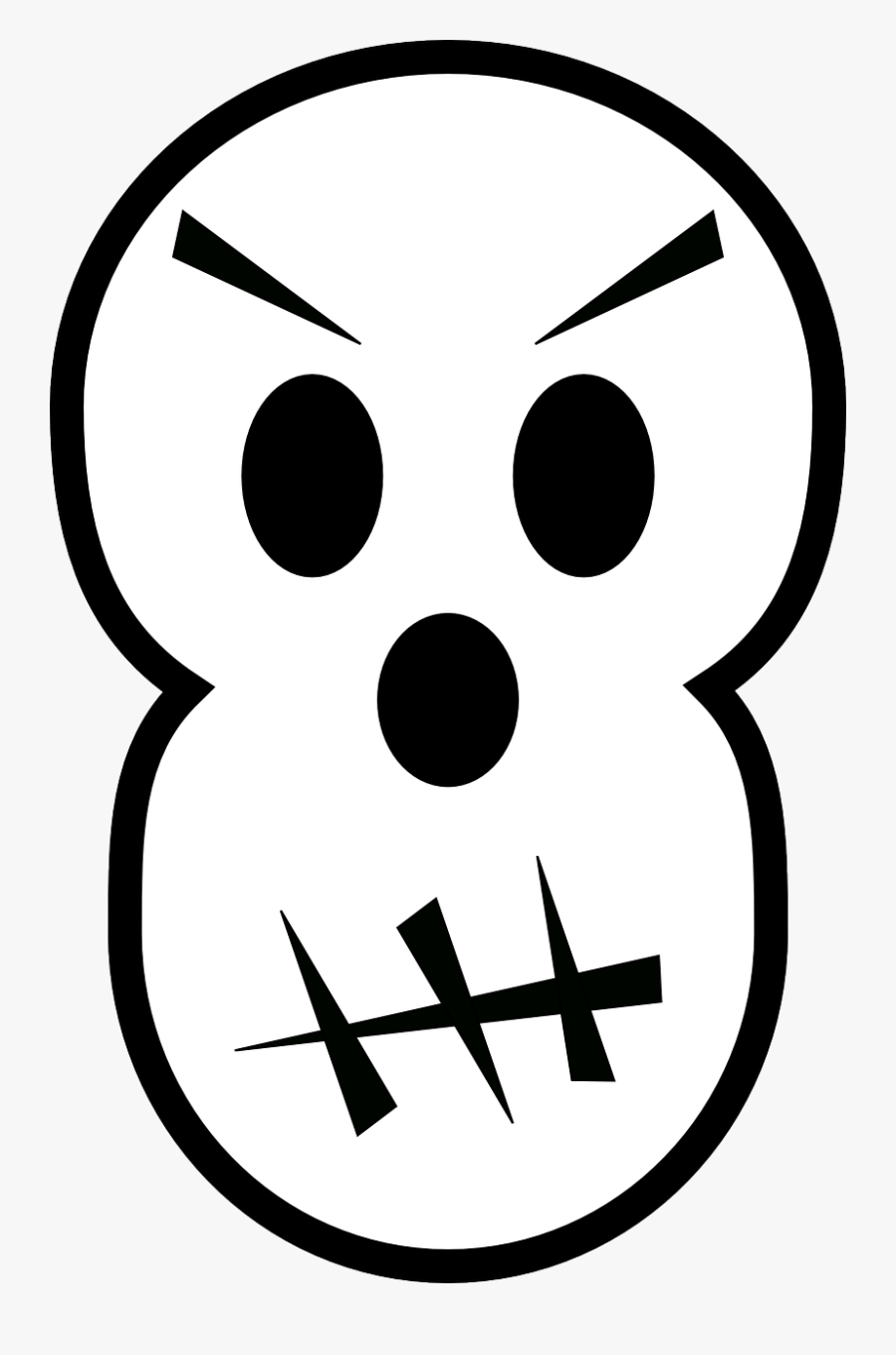 Free Download Clip Art - Black And White Halloween Clip Art, Transparent Clipart