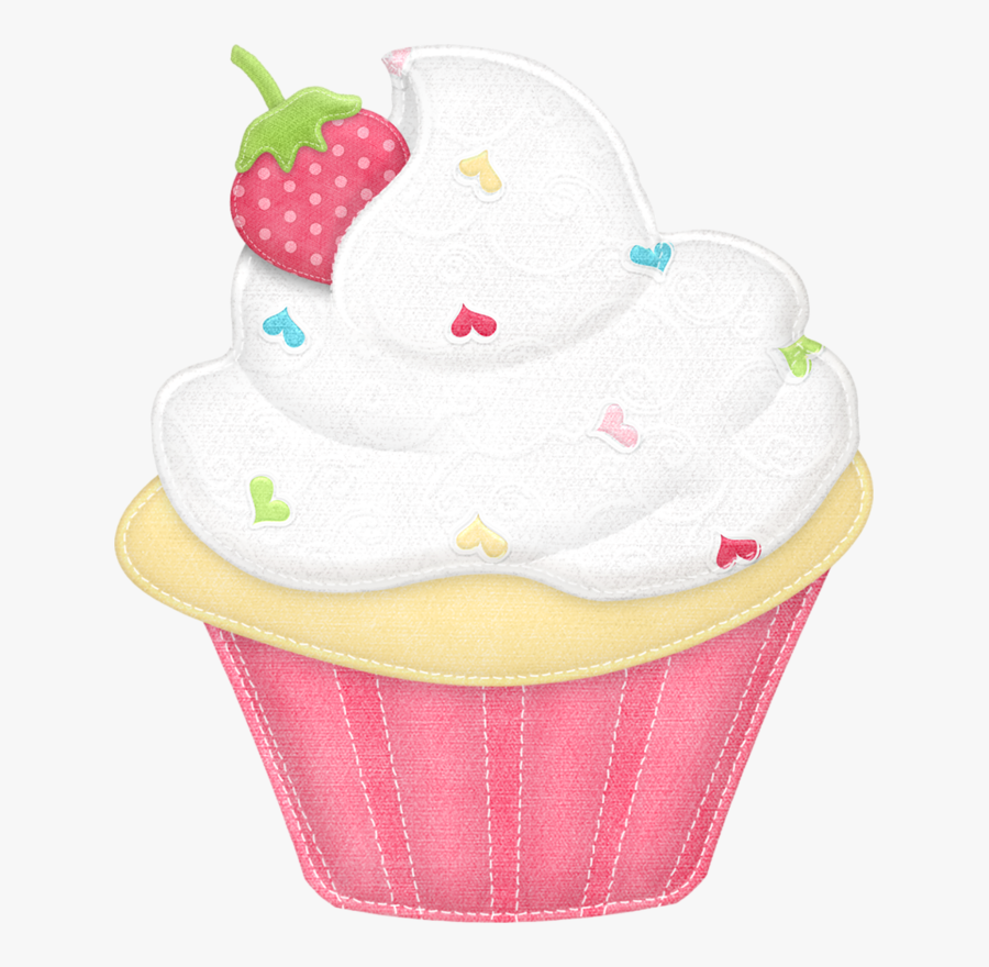 Hey Png Art - Cupcake Dibujo Cumpleaños Png, Transparent Clipart