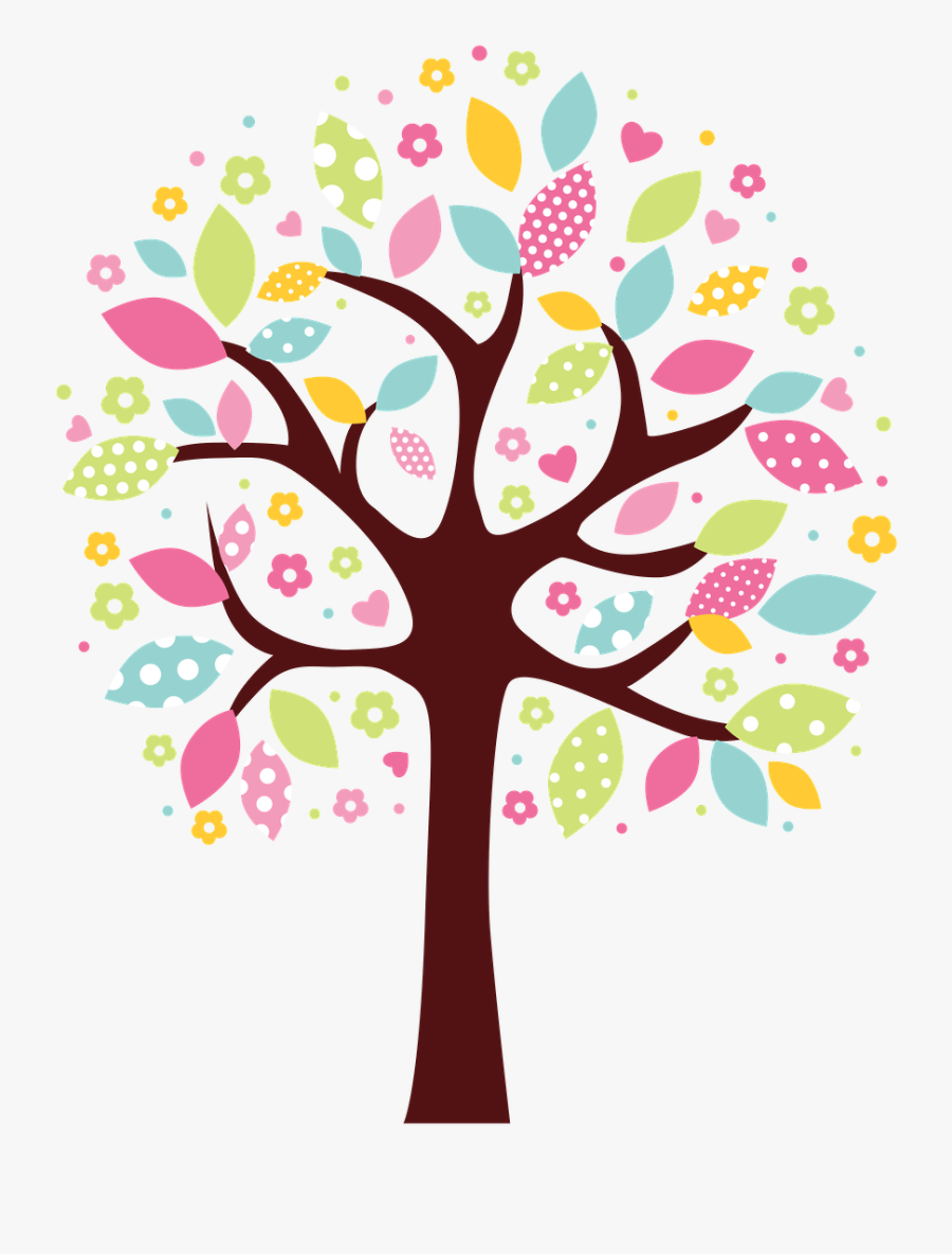 Shapes Clipart Tree - Arvore Desenho Jardim Png, Transparent Clipart