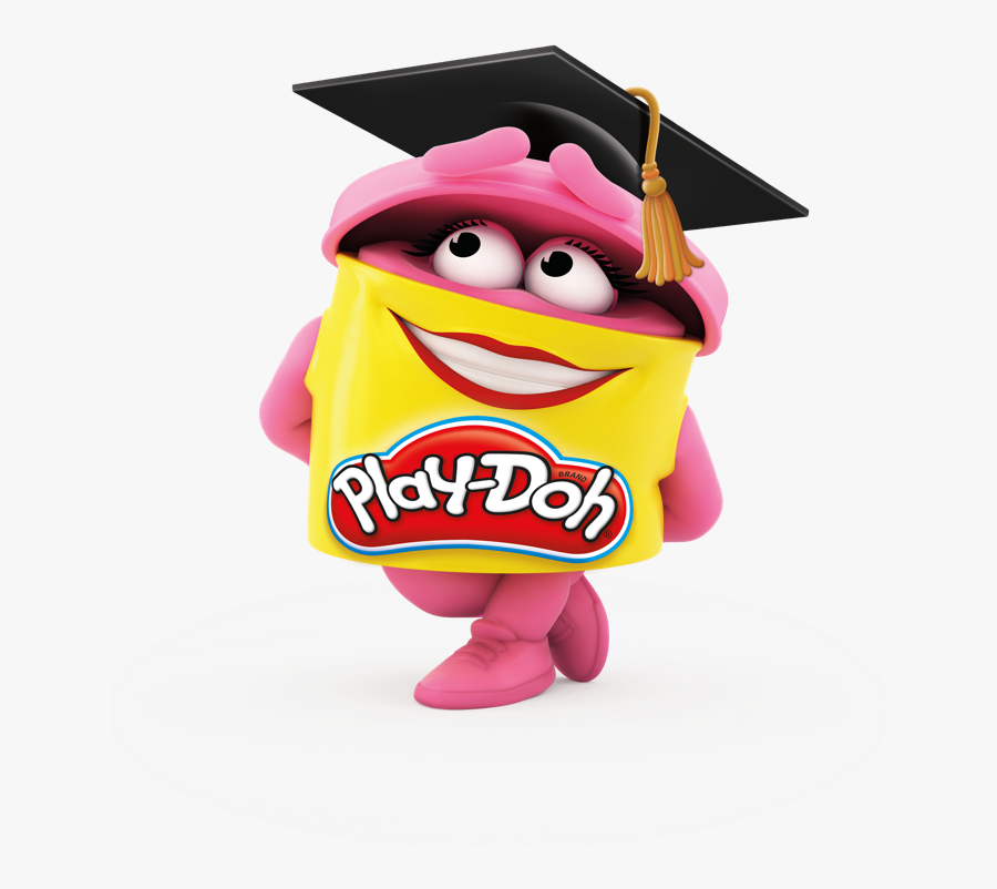 Play Doh Characters Pink, Transparent Clipart