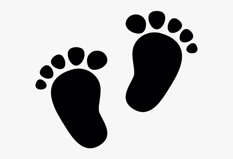 Footprint Infant Clip Art - Footprints Clipart, Transparent Clipart