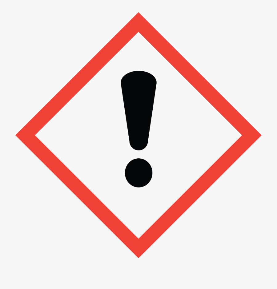 Exclamation Mark - Ghs Irritant, Transparent Clipart