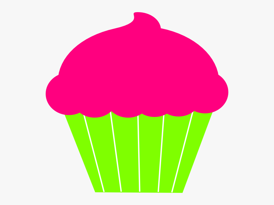Cupcake Clip Art - Neon Cupcakes Clipart, Transparent Clipart