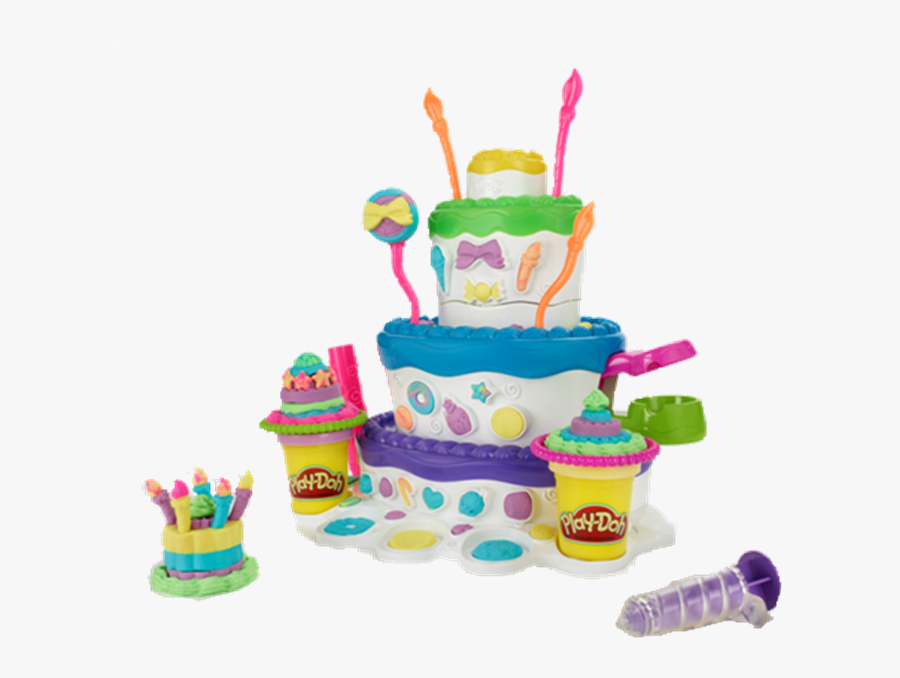 Play Doh Cake Mountain, Transparent Clipart