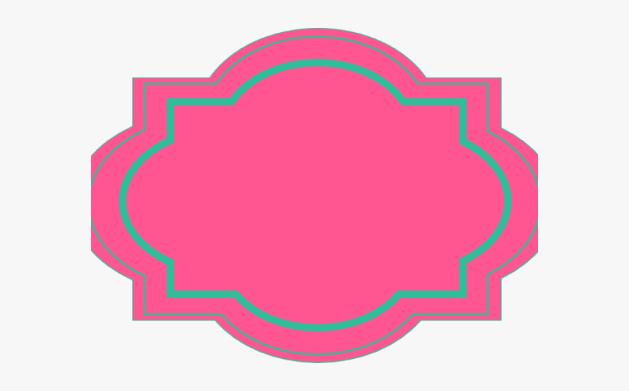 Large Label Cliparts - Circle, Transparent Clipart