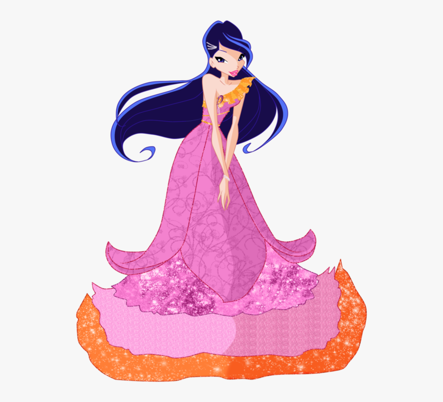Winx Club Musa Dress, Transparent Clipart