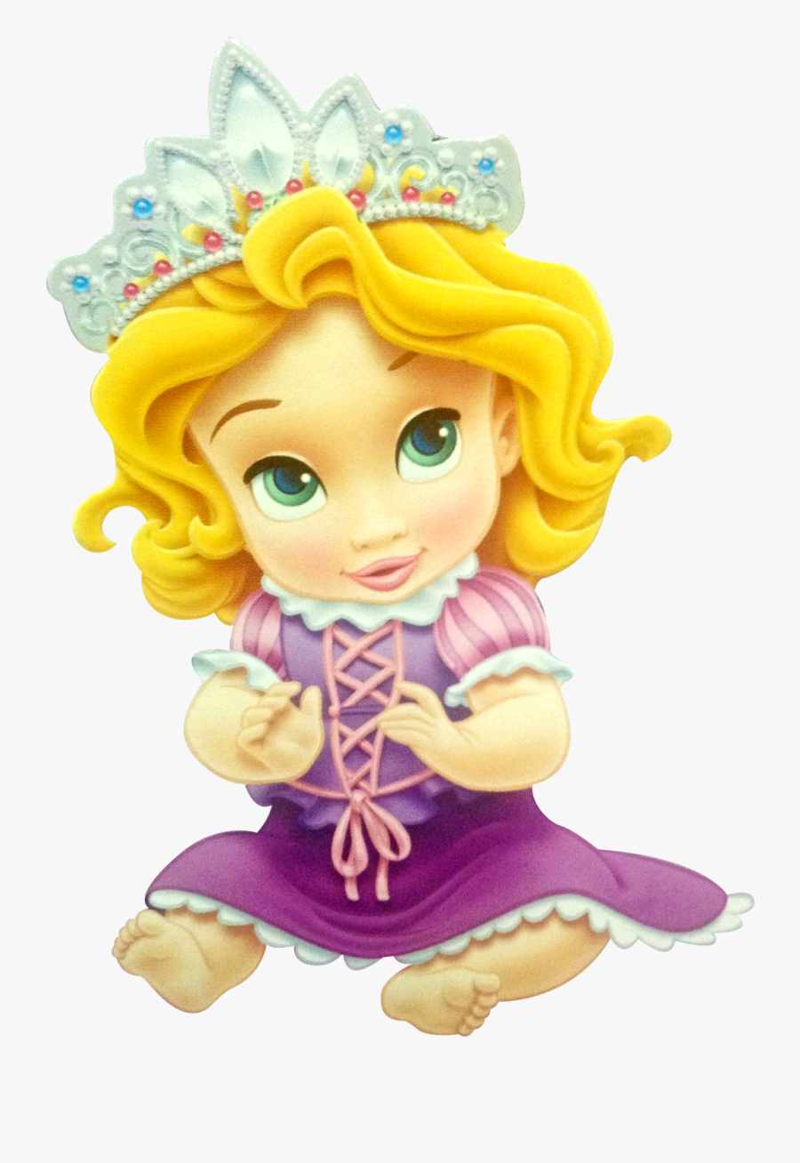 Rapunzel - Baby Disney Princess Rapunzel, Transparent Clipart