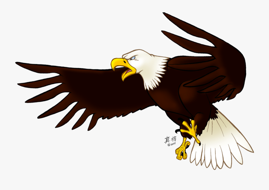 Transparent Background Eagle Cartoon Transparent, Transparent Clipart