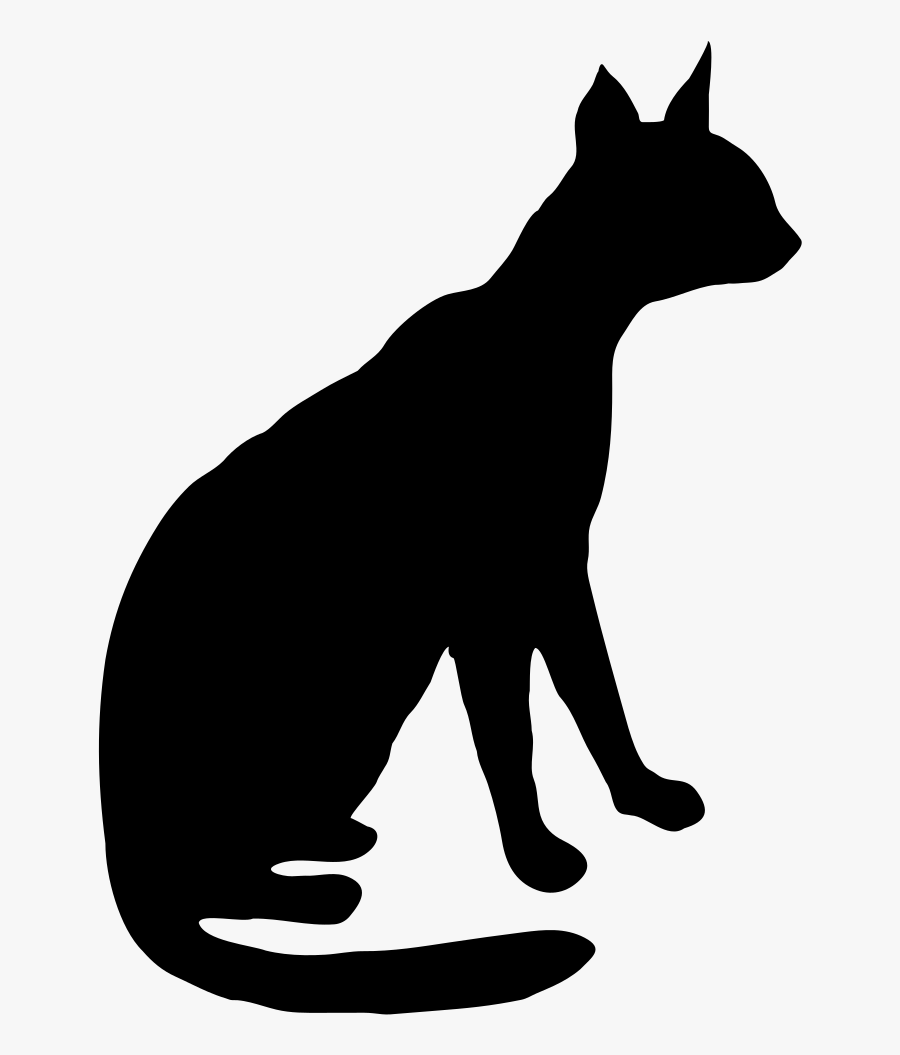 Whiskers Wildcat Eurasian Lynx Felidae - Wild Cat Clip Art Black, Transparent Clipart