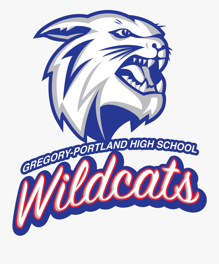 Wildcat Clipart Portland - Gregory Portland Wildcats, Transparent Clipart