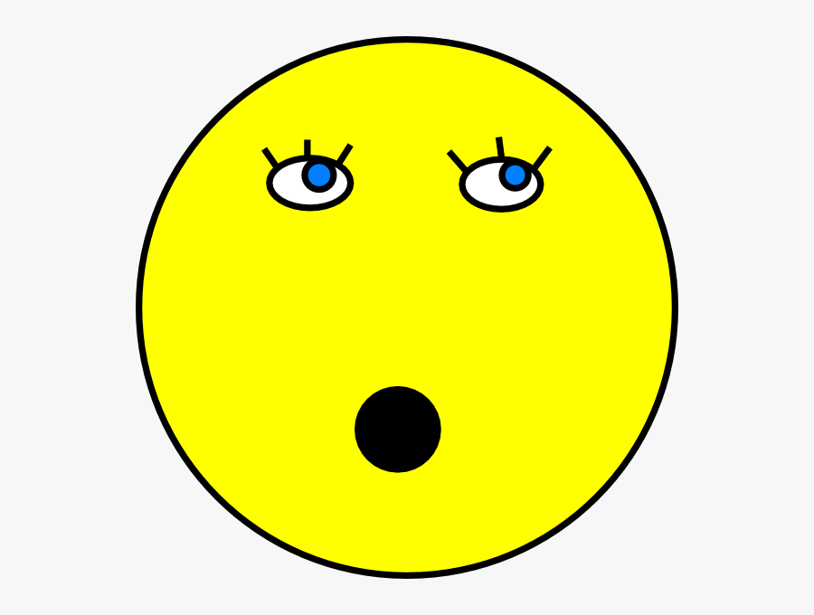 Surprised Smiley Face Clip Art At Clker - Yellow Wifi Symbol Png, Transparent Clipart
