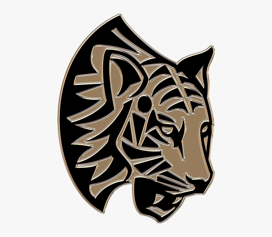 Wildcat Logo 21, Buy Clip Art - Tribal Animals, Transparent Clipart
