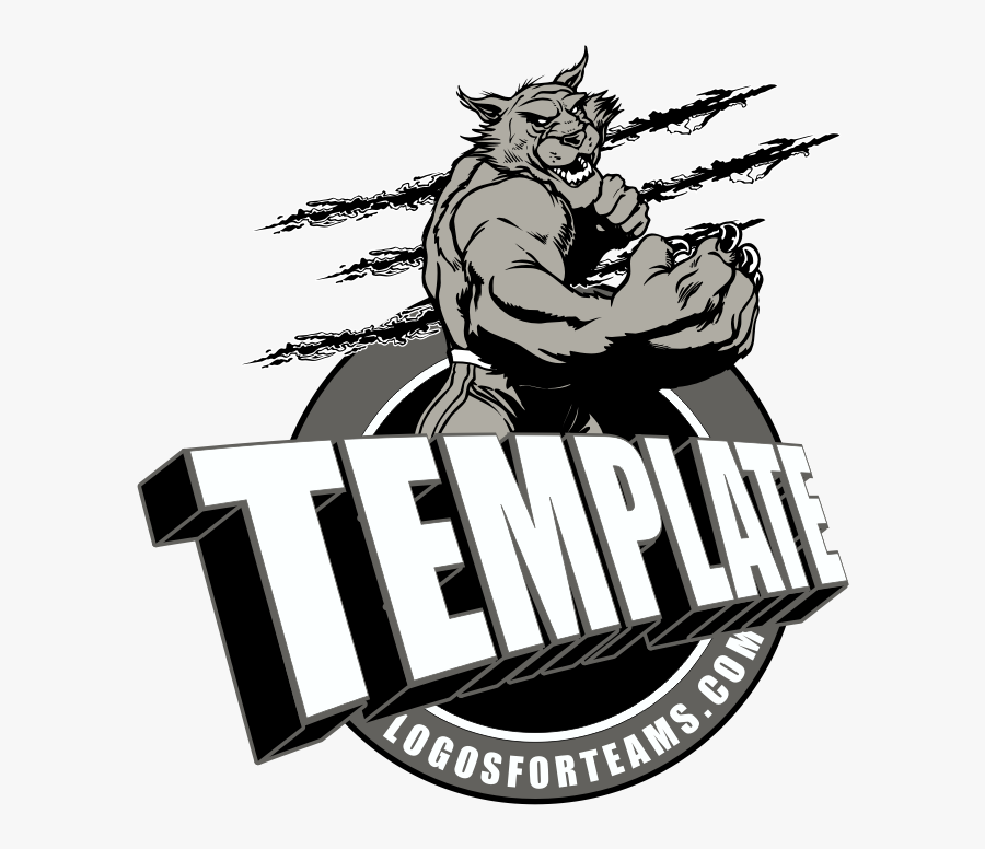 Wildcat Clipart - Baseball Logo Design Ideas, Transparent Clipart