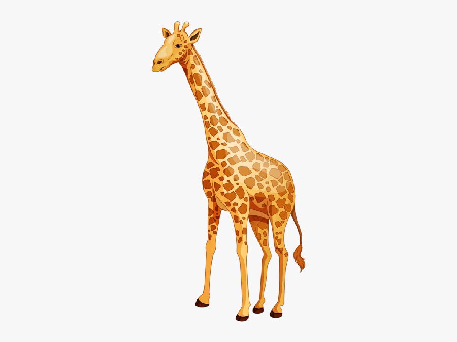 Giraffe Images Clip Art - Giraffe Cartoon Images Png, Transparent Clipart