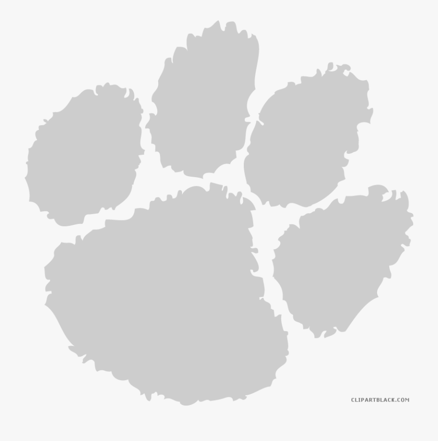 Wildcat Clipart Paw Print - Gary West Side Cougars, Transparent Clipart