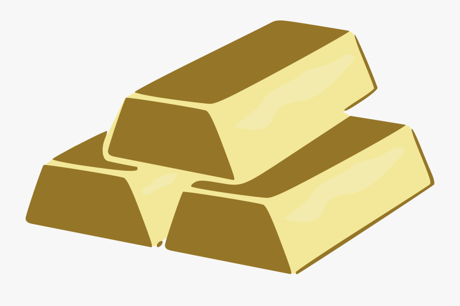 Bricks Big Image Png - Gold Bar Clipart Png, Transparent Clipart