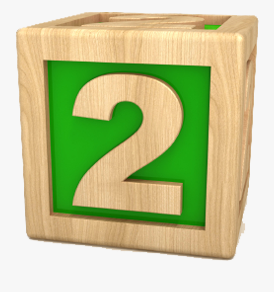 Buncee Engage Ny Gr 3 Module 1 Unit 2 Lesson - Number 2 Wooden Block, Transparent Clipart