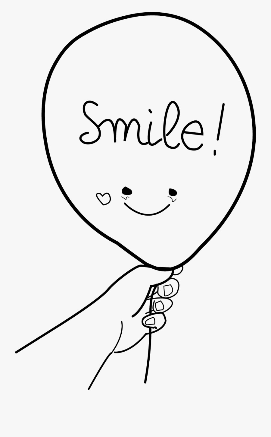 Balloon Clipart Sketch - Drawing Balloon Pic Png, Transparent Clipart