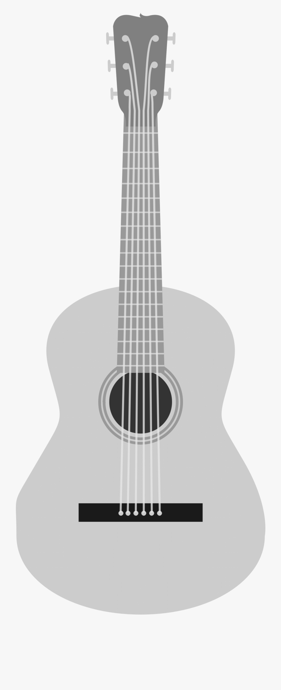 Music Clipart - Acoustic Guitar, Transparent Clipart