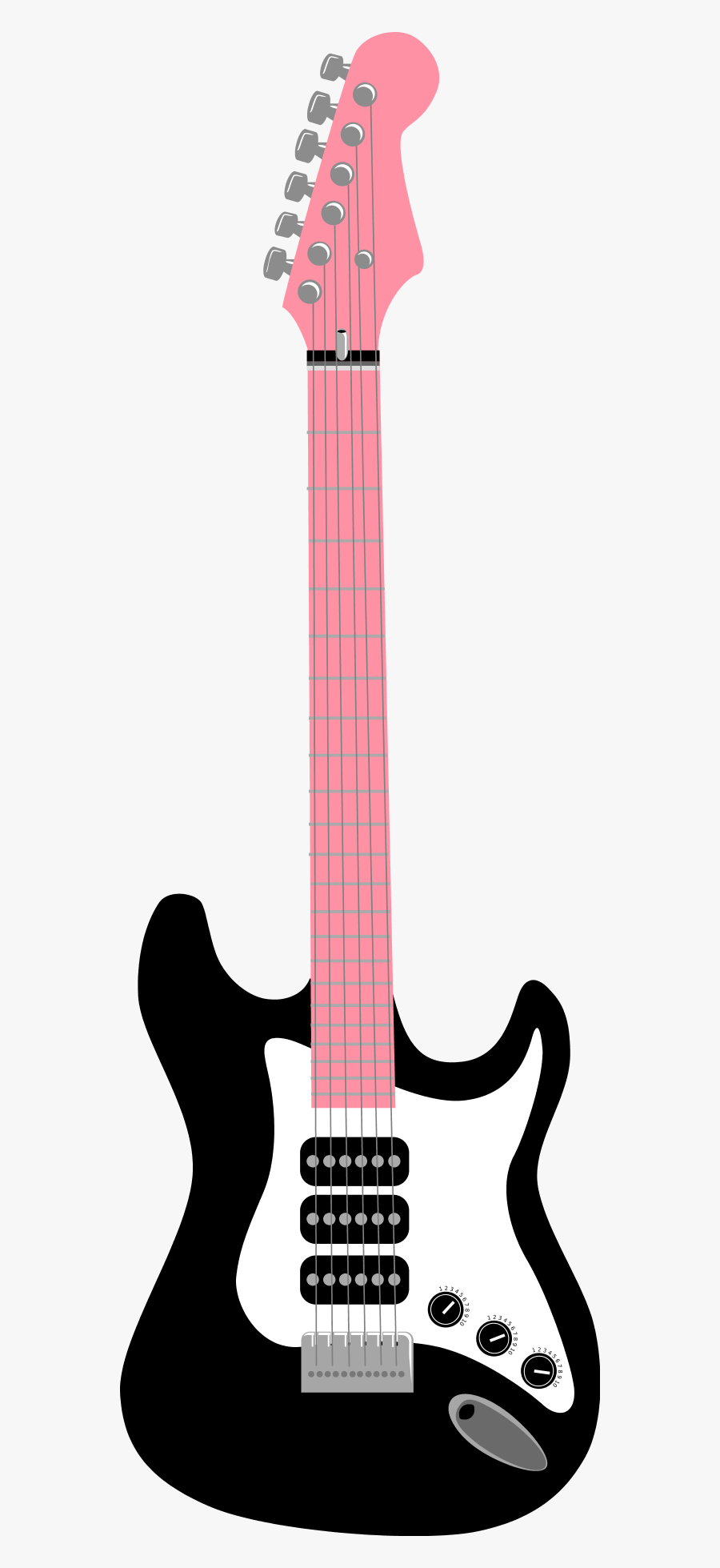 4 Guitar Clipart Free Vector Icons Acoustic Electric - Electric Guitar Vector Png, Transparent Clipart