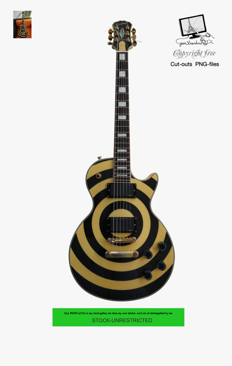 Pin By Devyn Guest On Psd Photos - Epiphone Les Paul Zakk Wylde, Transparent Clipart