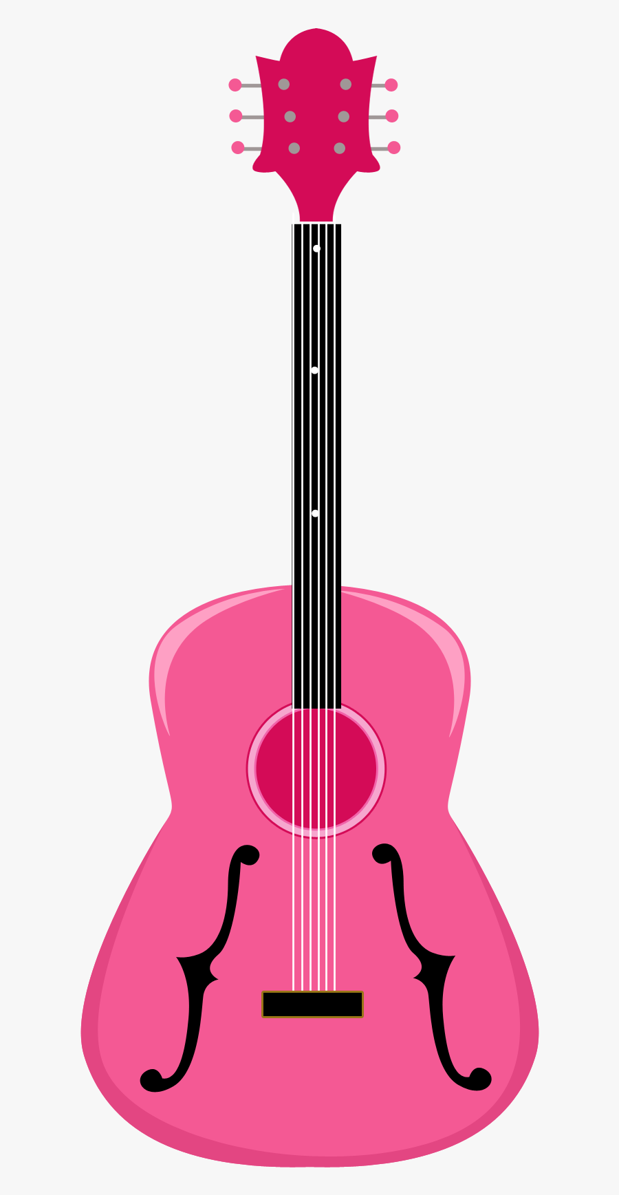 Guitarra Minus, Transparent Clipart
