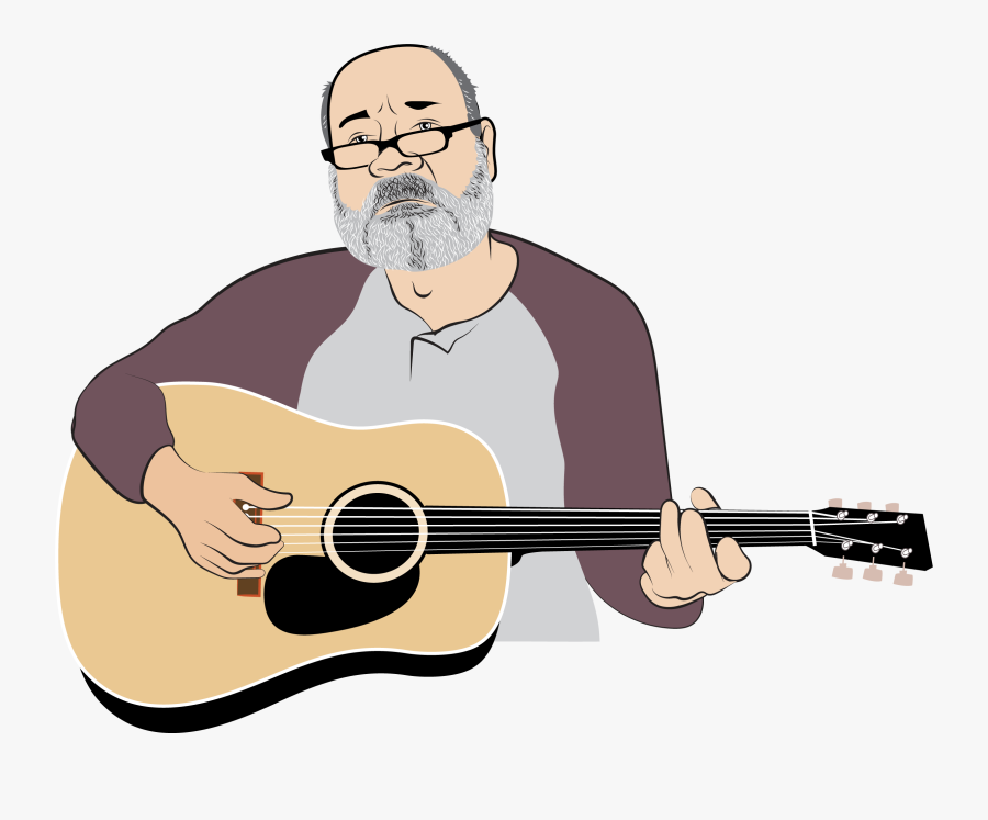 Illustration By Sean Thorenson/vg Archive - Acoustic Guitar, Transparent Clipart