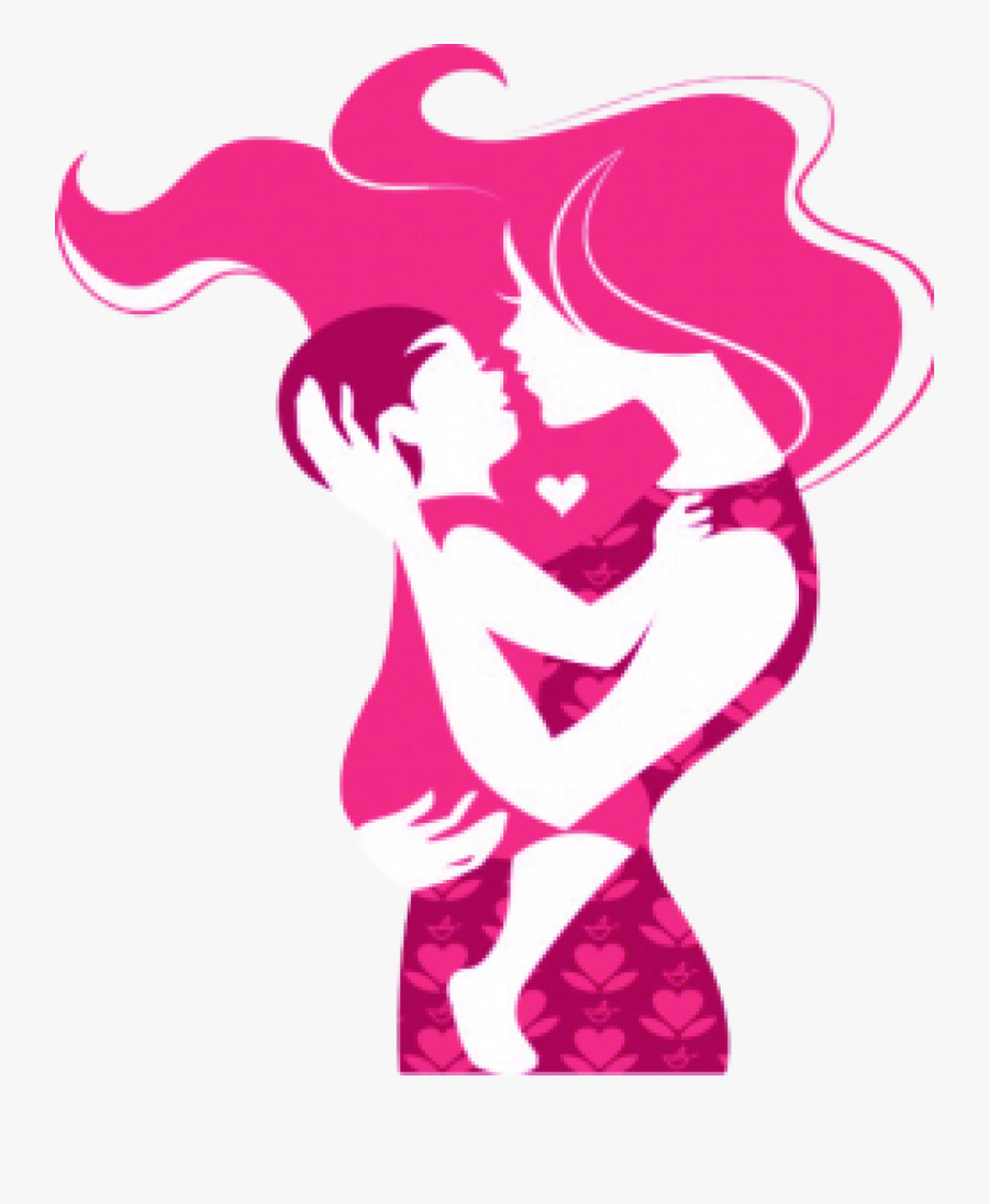 Mother And Baby - Mothers Day Vector Png, Transparent Clipart