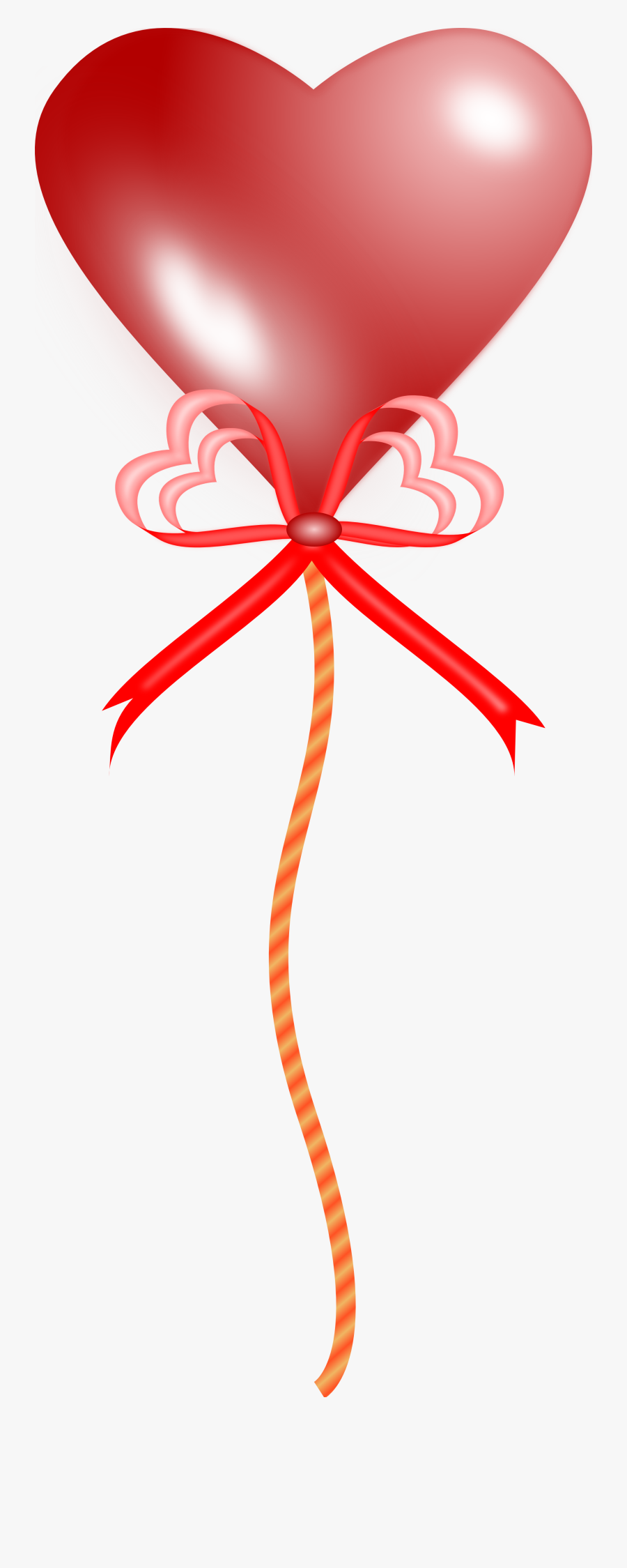 Clipart Animals Black And White Download - Heart Balloon, Transparent Clipart