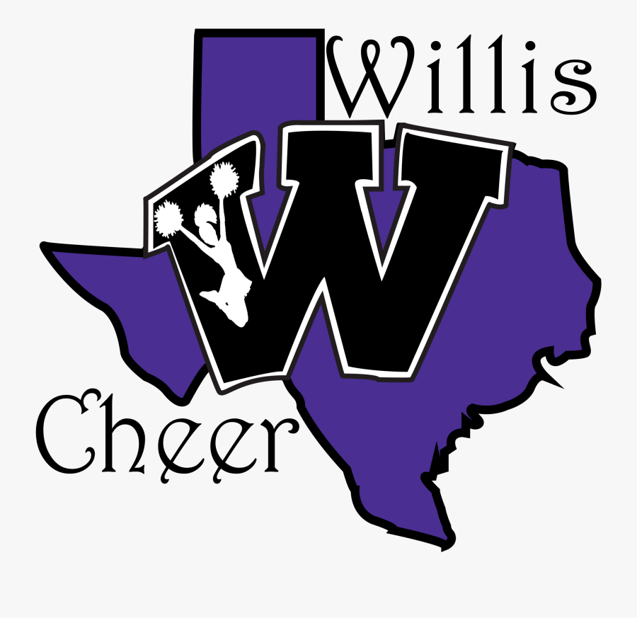 Cheerleading Willis High School - Willis High School Logo, Transparent Clipart