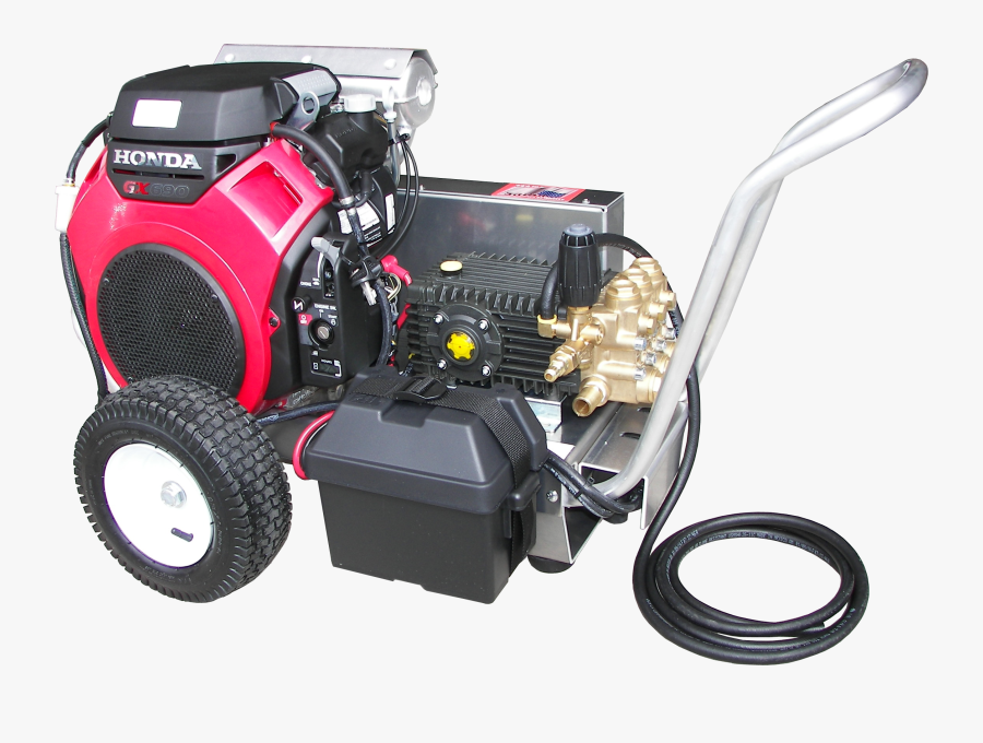 Pressure Washer Png - Belt Driven Pressure Washer, Transparent Clipart