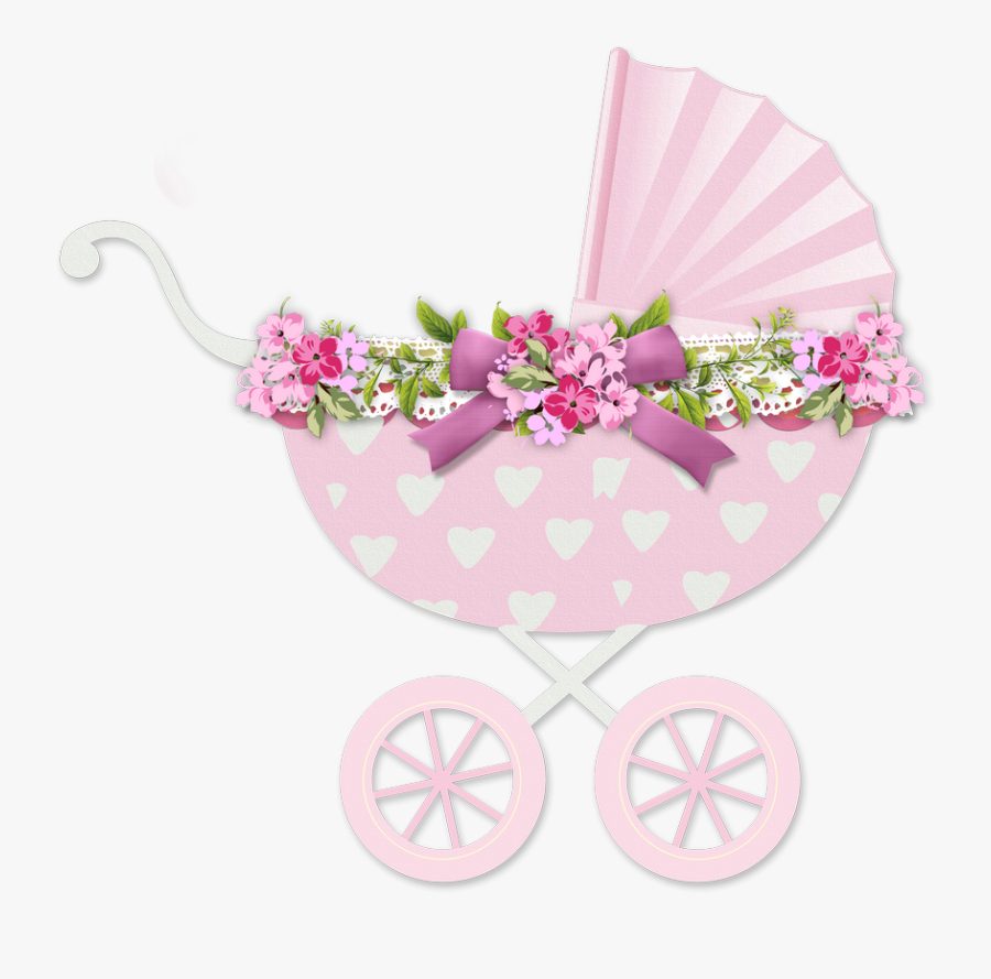 Transparent Baby Stroller Png - Baby Girl Christening Clipart Png, Transparent Clipart