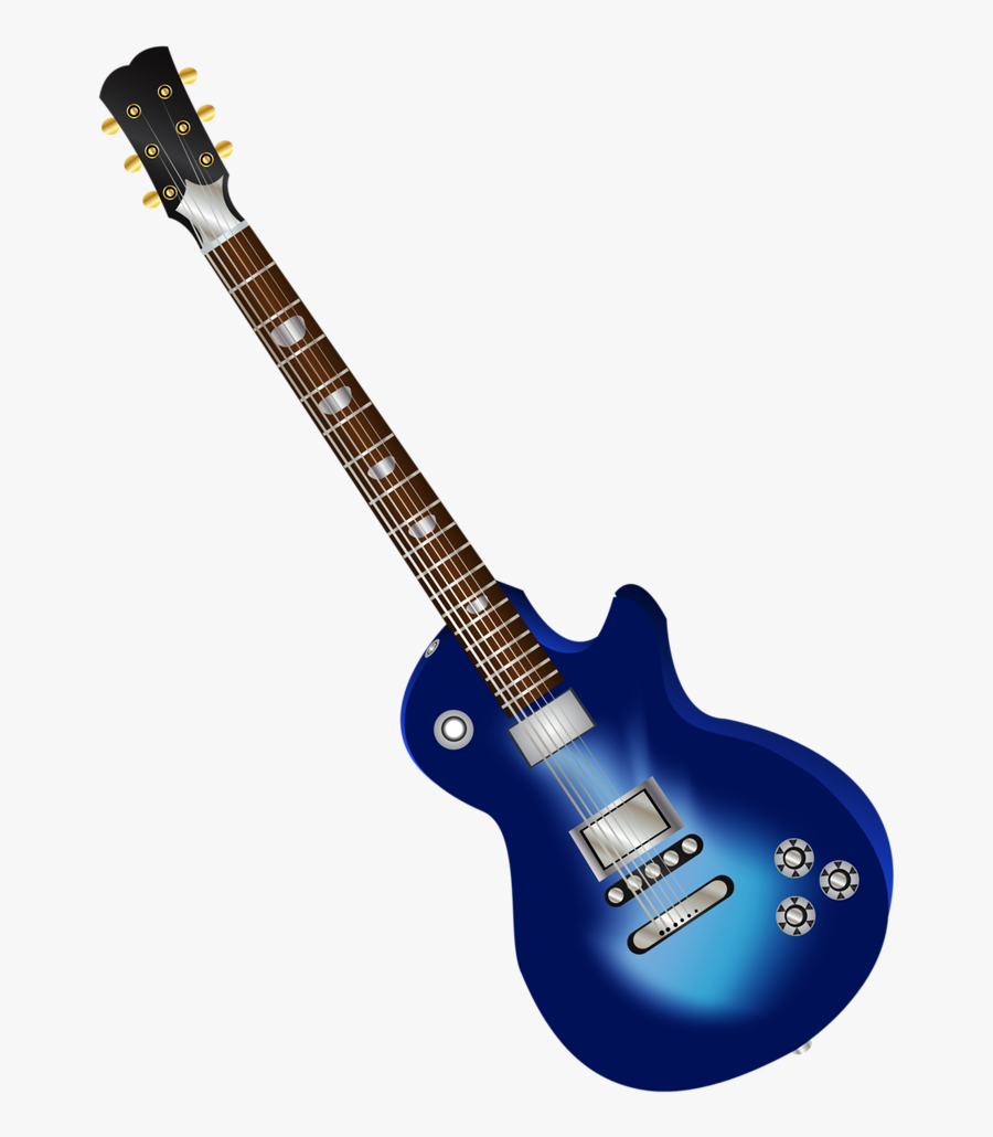 Electric Guitar L - Rockstar Guitar Clipart Transparent, Transparent Clipart