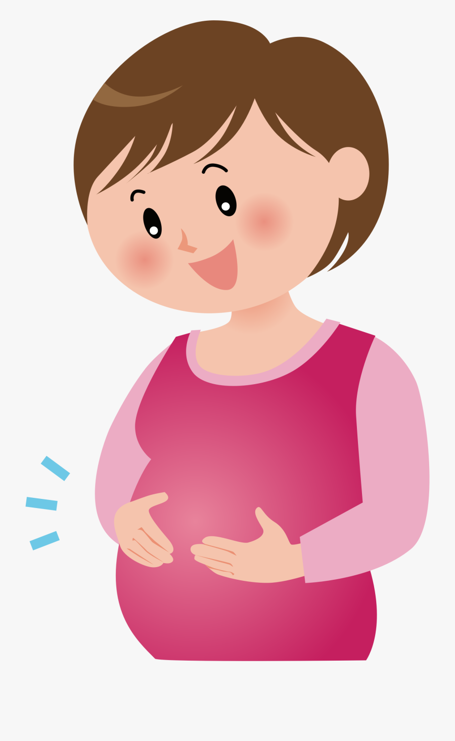 Clip Art Stock Clipart Mother - Pregnant Mom Clip Art, Transparent Clipart