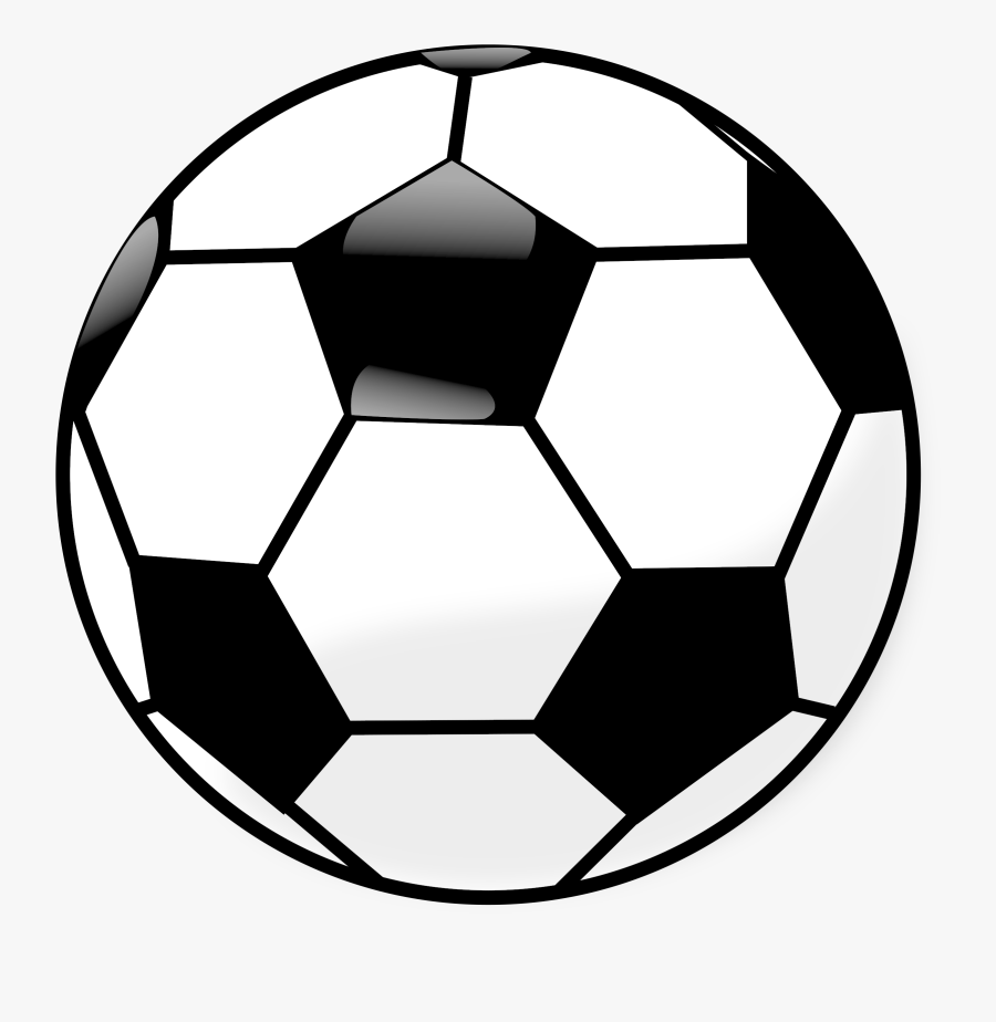 Clipart - Cartoon Soccer Ball Png, Transparent Clipart