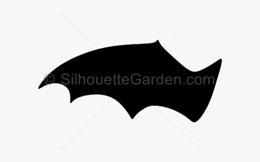 Transparent Bat Wings Clipart - Clip Art Bat Wing, Transparent Clipart