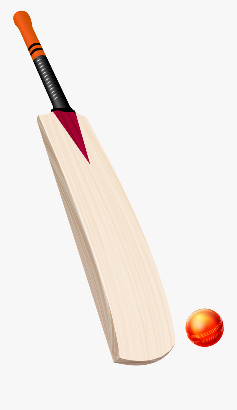 Bat Png Cricket - Tomato, Transparent Clipart