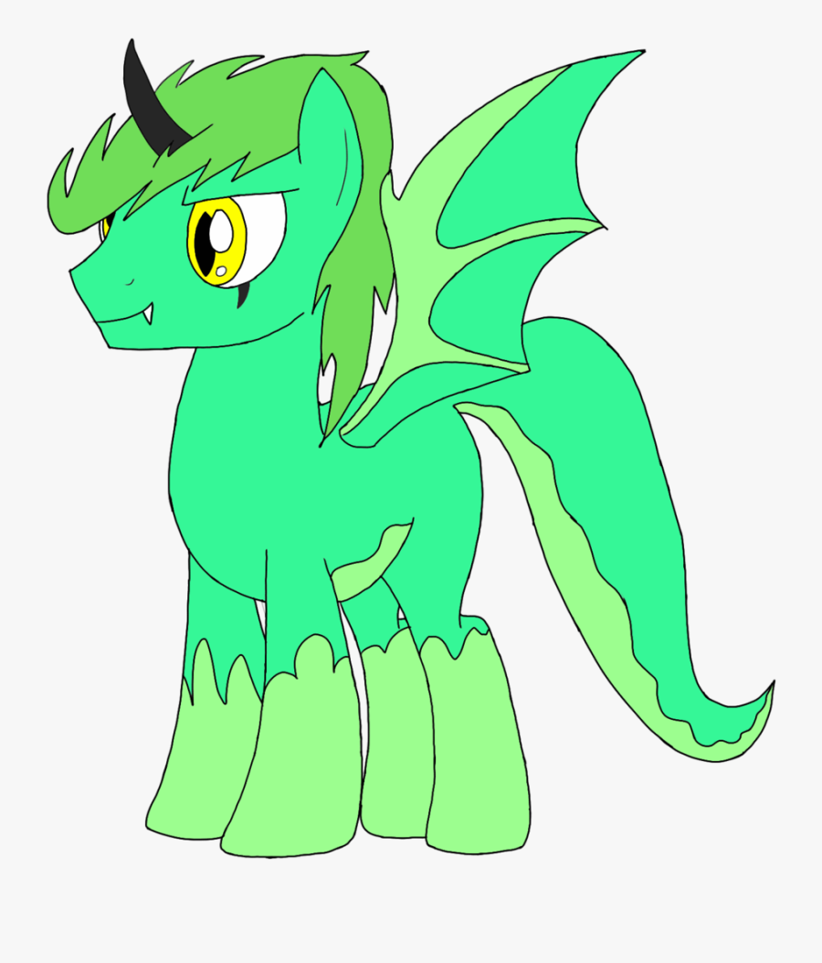 Toyminator900, Bat Wings, Curved Horn, Fangs, Oc, Oc - Cartoon, Transparent Clipart