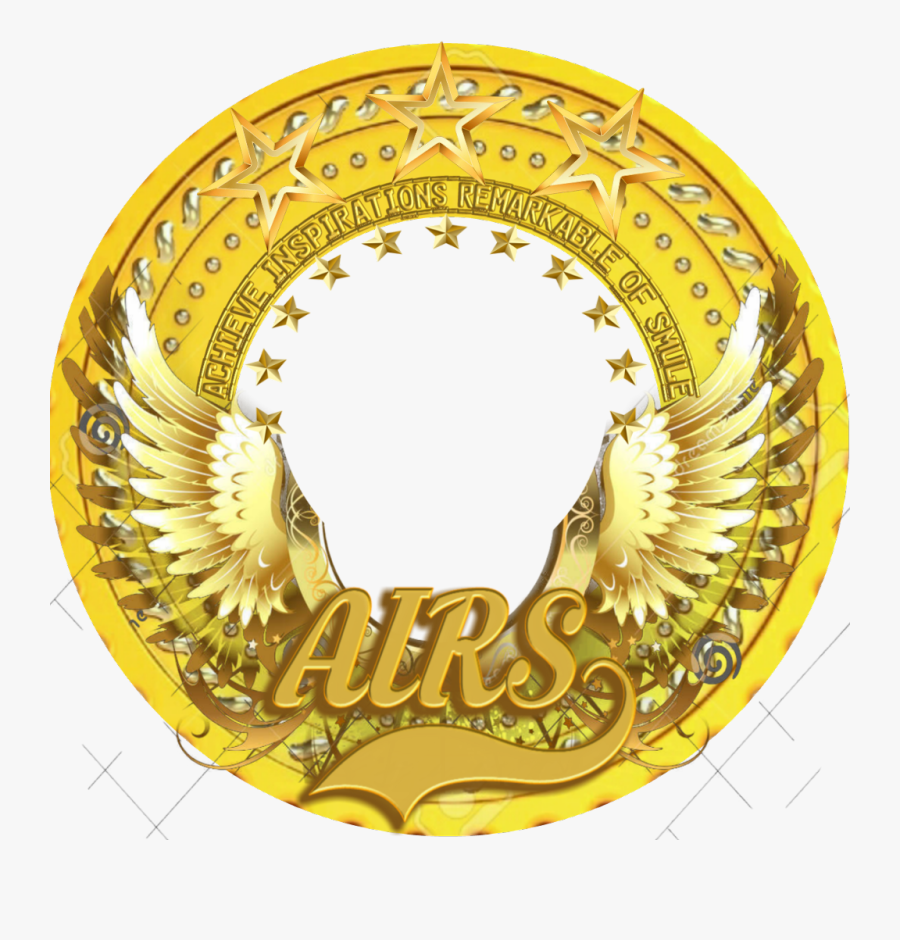 #colorsplash #goodjob #gold #airsdens #badge #logo - Circle, Transparent Clipart