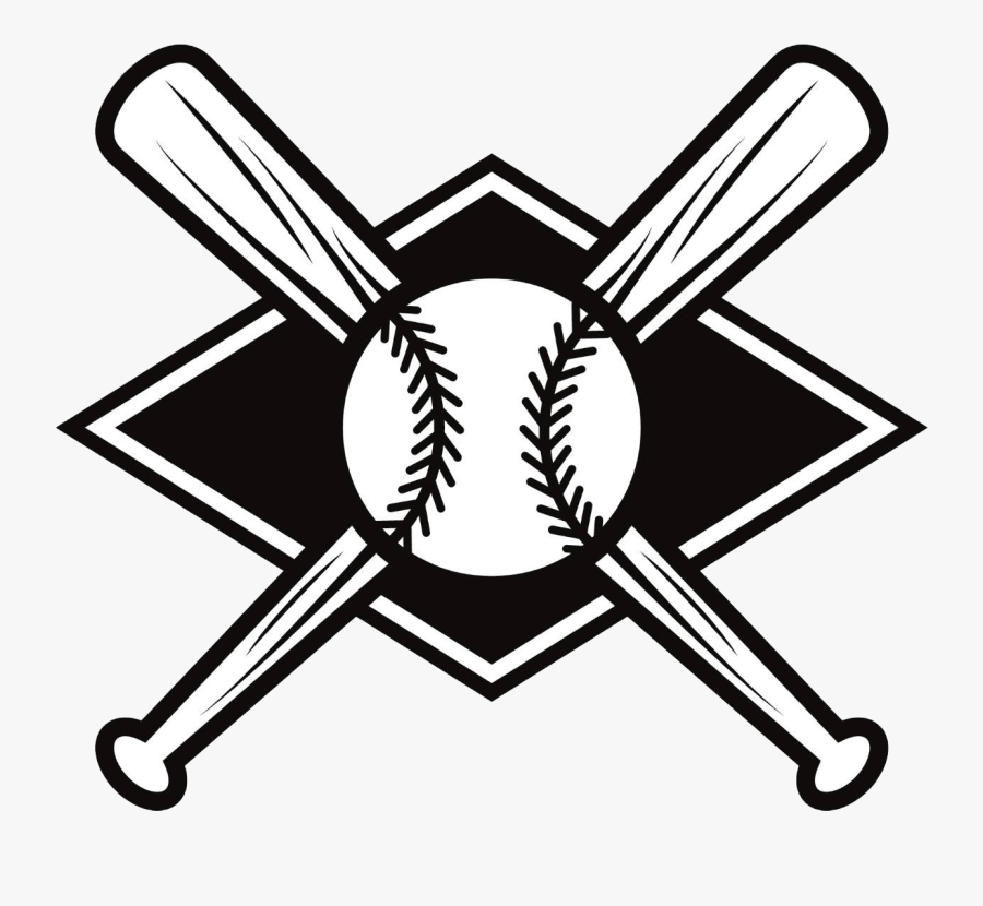 Baseball Bat Clipart Vector Graphics - Baseball Bats Crossed Png, Transparent Clipart