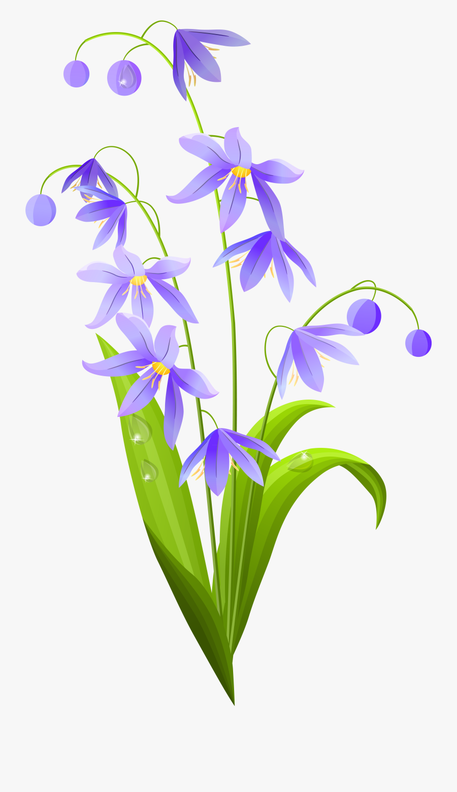 Clip Art Pink Flower Png Clipart - Spring Flower Png, Transparent Clipart