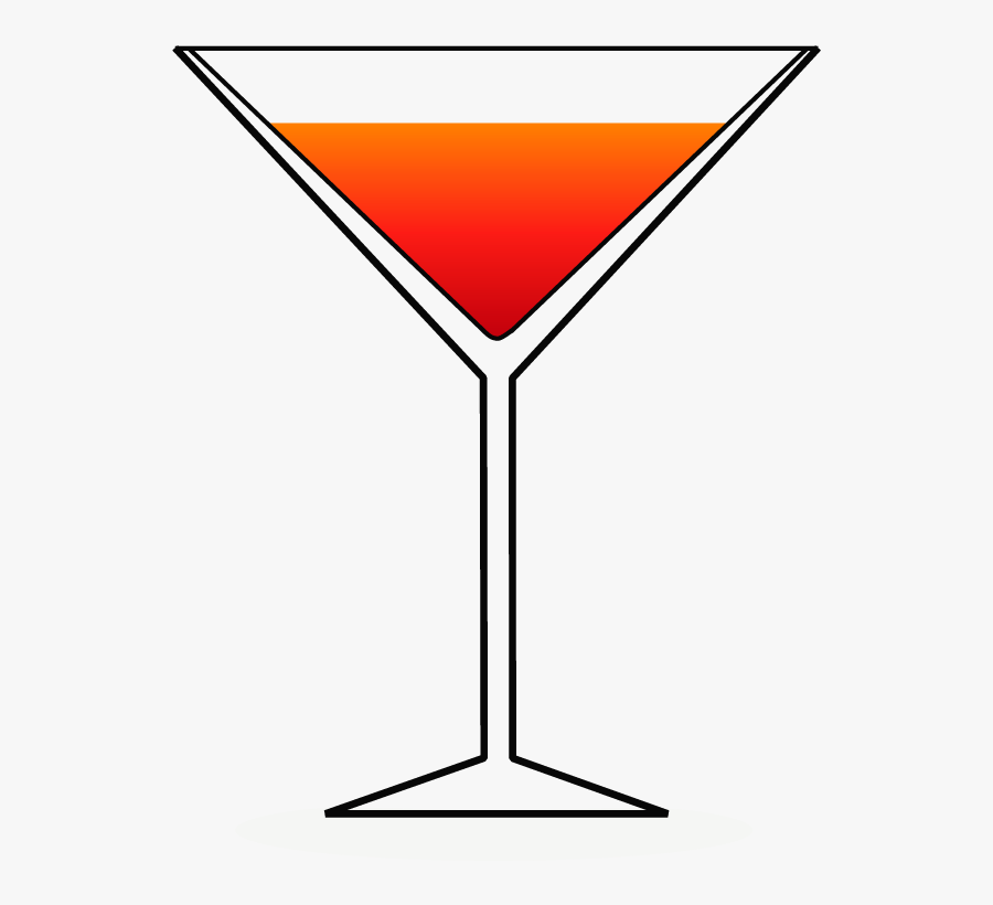 Martini Glass, Transparent Clipart