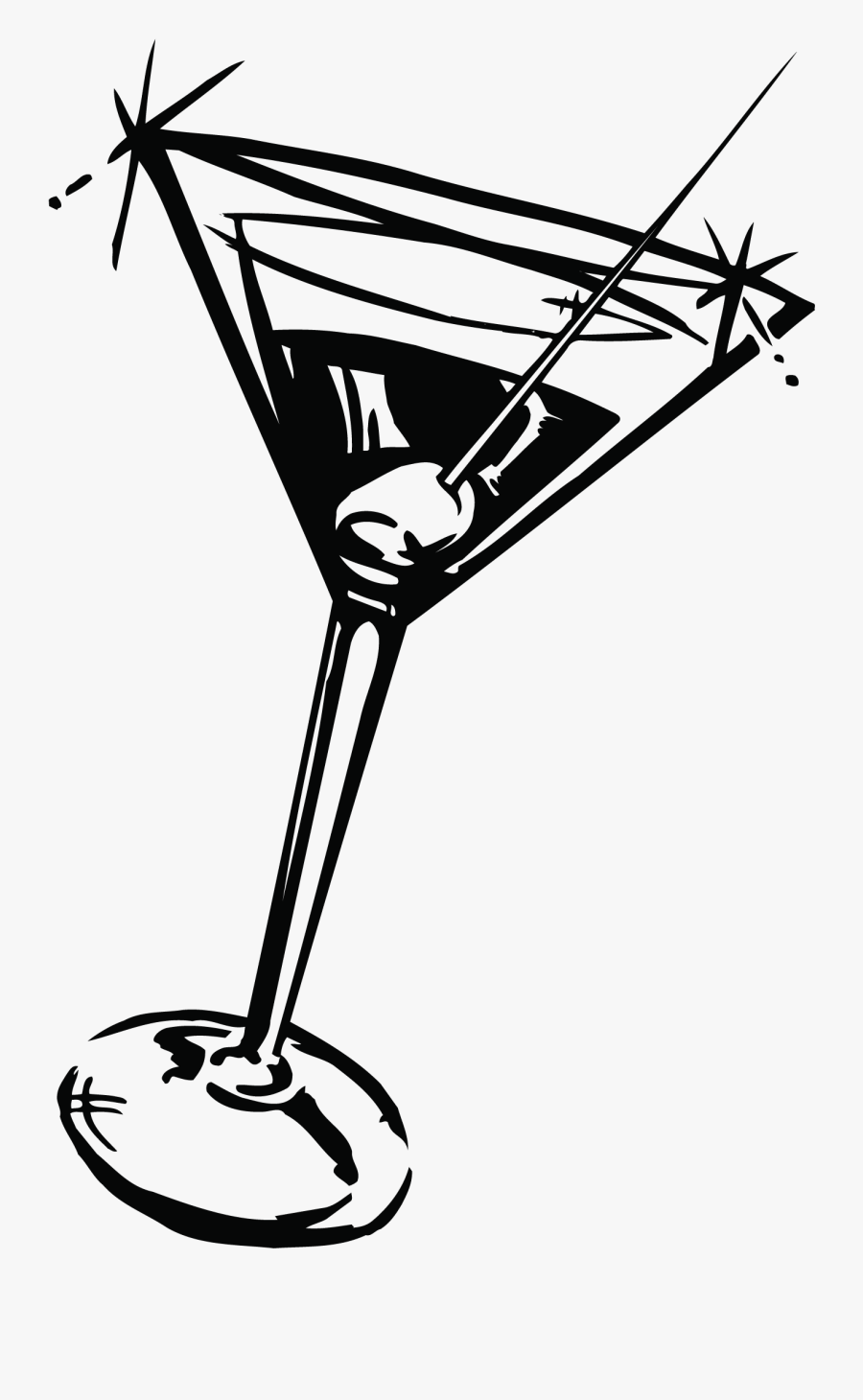 Transparent Background Martini Png, Transparent Clipart