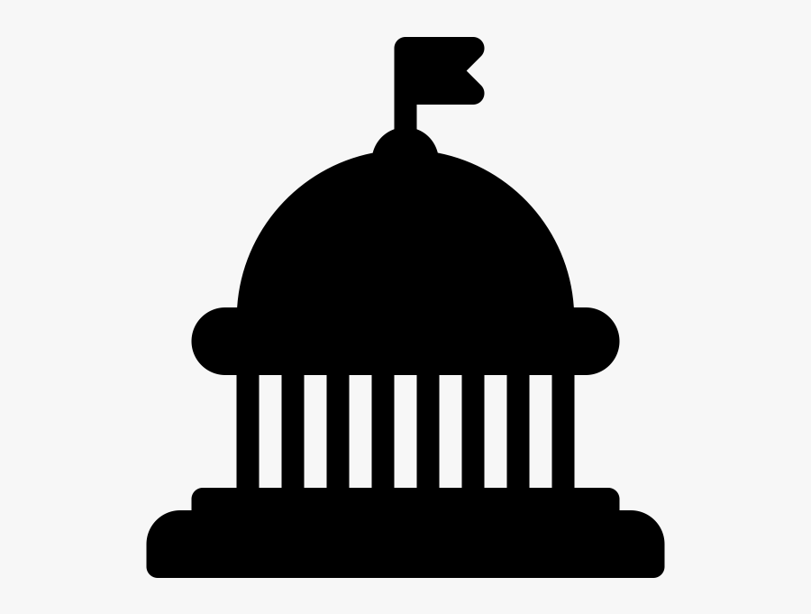 Transparent White House Icon Png - Icon, Transparent Clipart