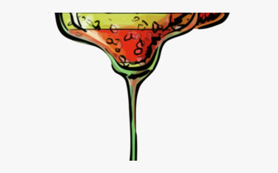 Martini Clipart Cocktail Reception - Strawberry Daiquiri Cocktail Clipart, Transparent Clipart