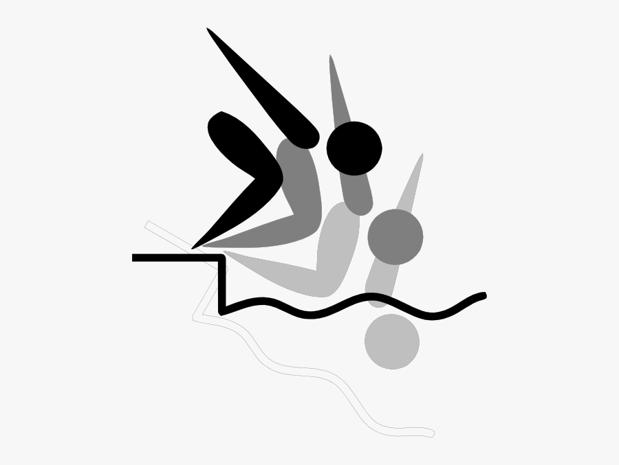 Human Swimming, Transparent Clipart
