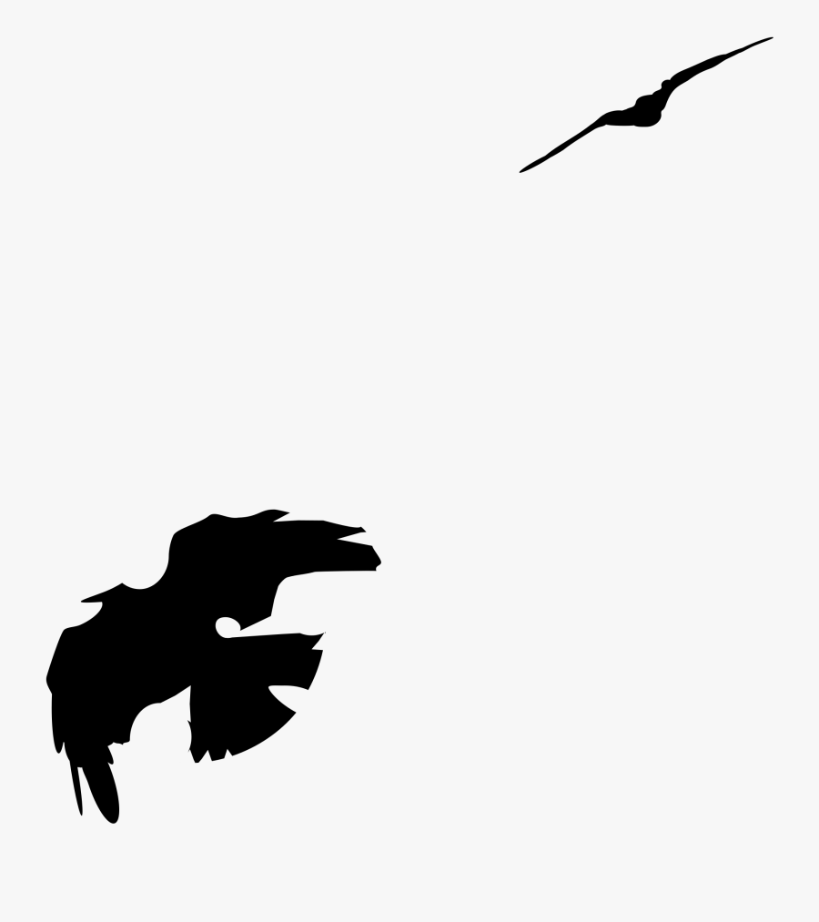 Bird Carrion Crow Clip Art - Crow, Transparent Clipart
