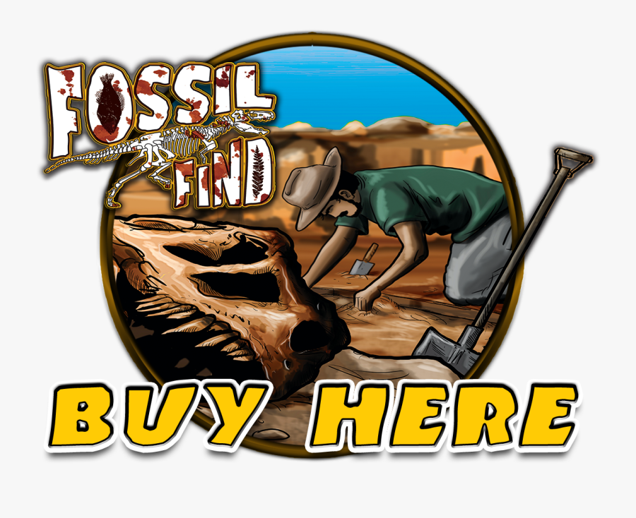 Fossil Find Domino Board Game - Poster, Transparent Clipart